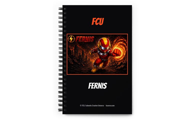 Fernis Spiral Notebook: FCU Chibi