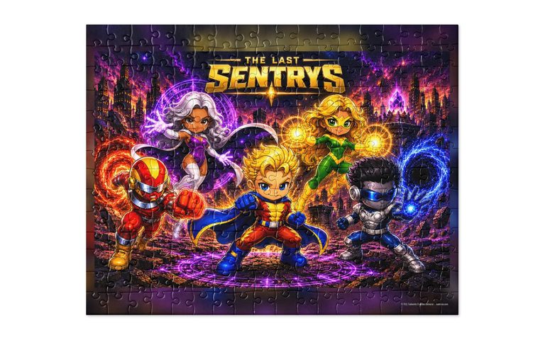 The Last Sentrys Jigsaw Puzzle: FCU Chibi