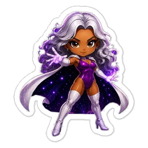 Clara Kiss-Cut Sticker: FCU Chibi