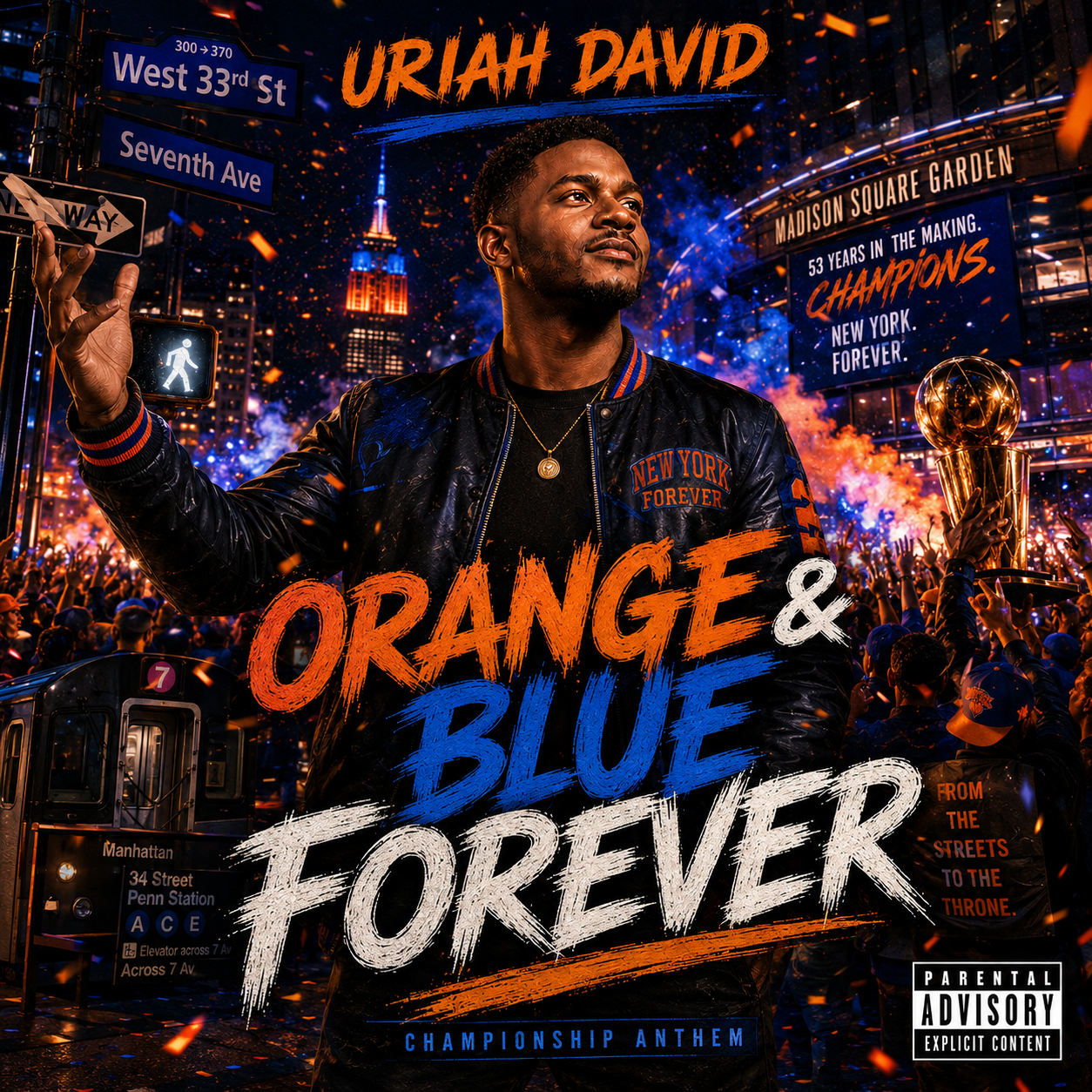 Orange & Blue Forever cover art