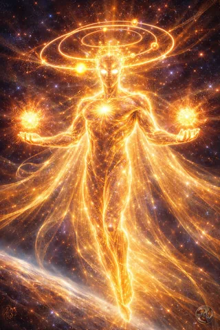 Photyros, embodiment of Light, Cosmic Council character splash art