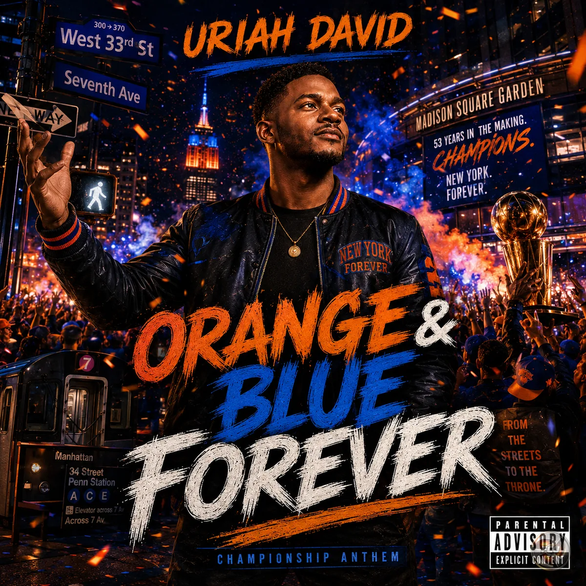 Orange & Blue Forever cover art
